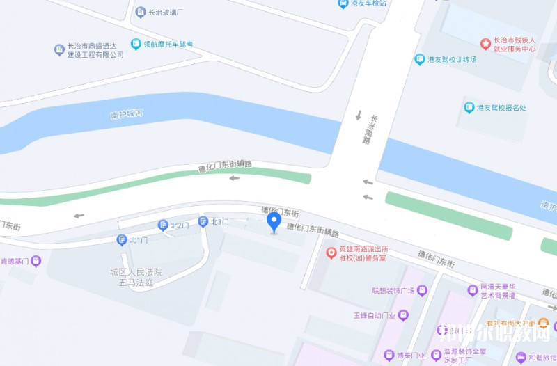 长治县第二职业高中地址，乘车路线